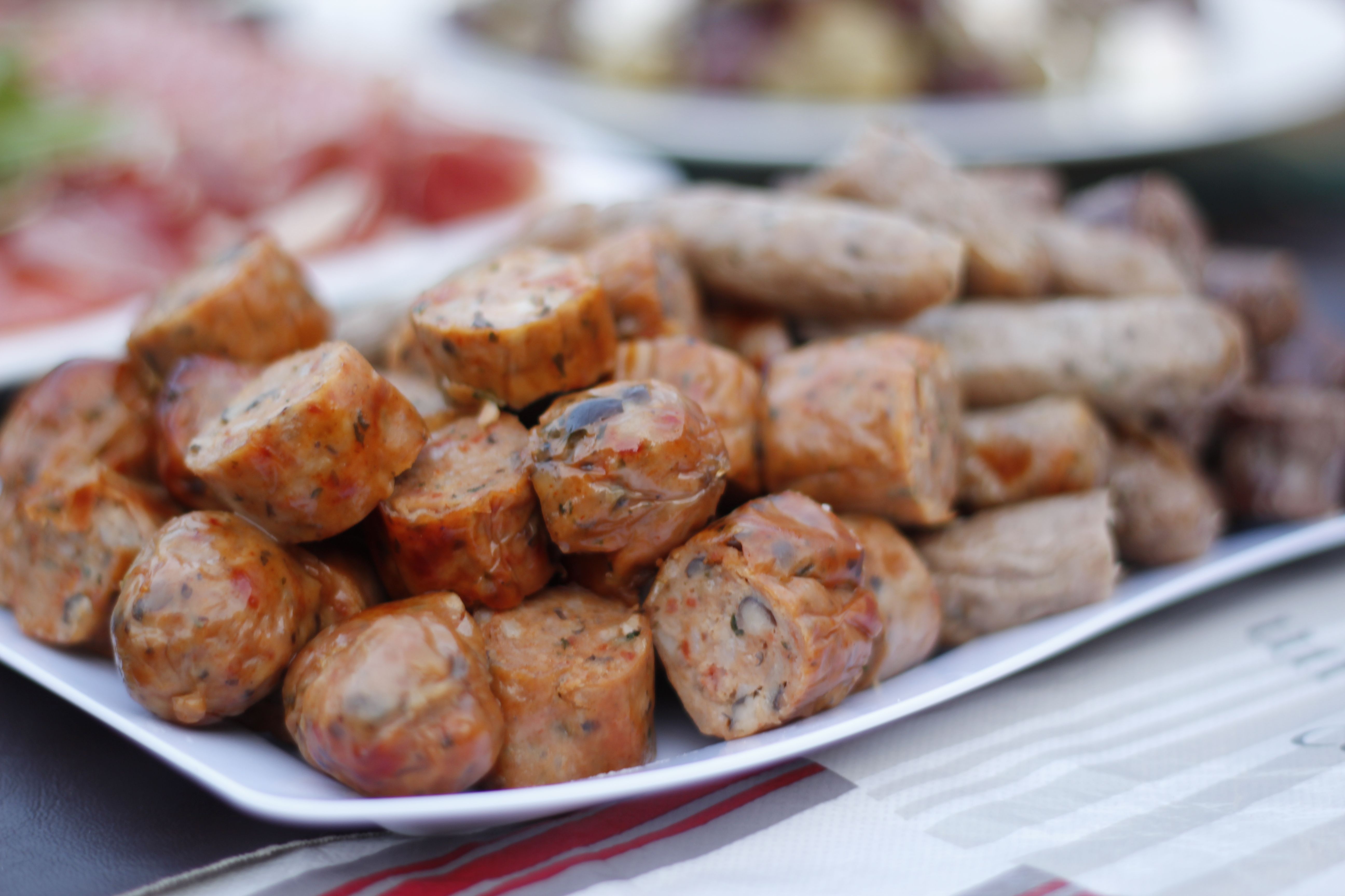 Gourmet sausages